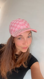 GG cotton canvas baseball hat