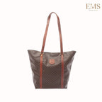 Celine Macadam Tote Bag | Dark Brown