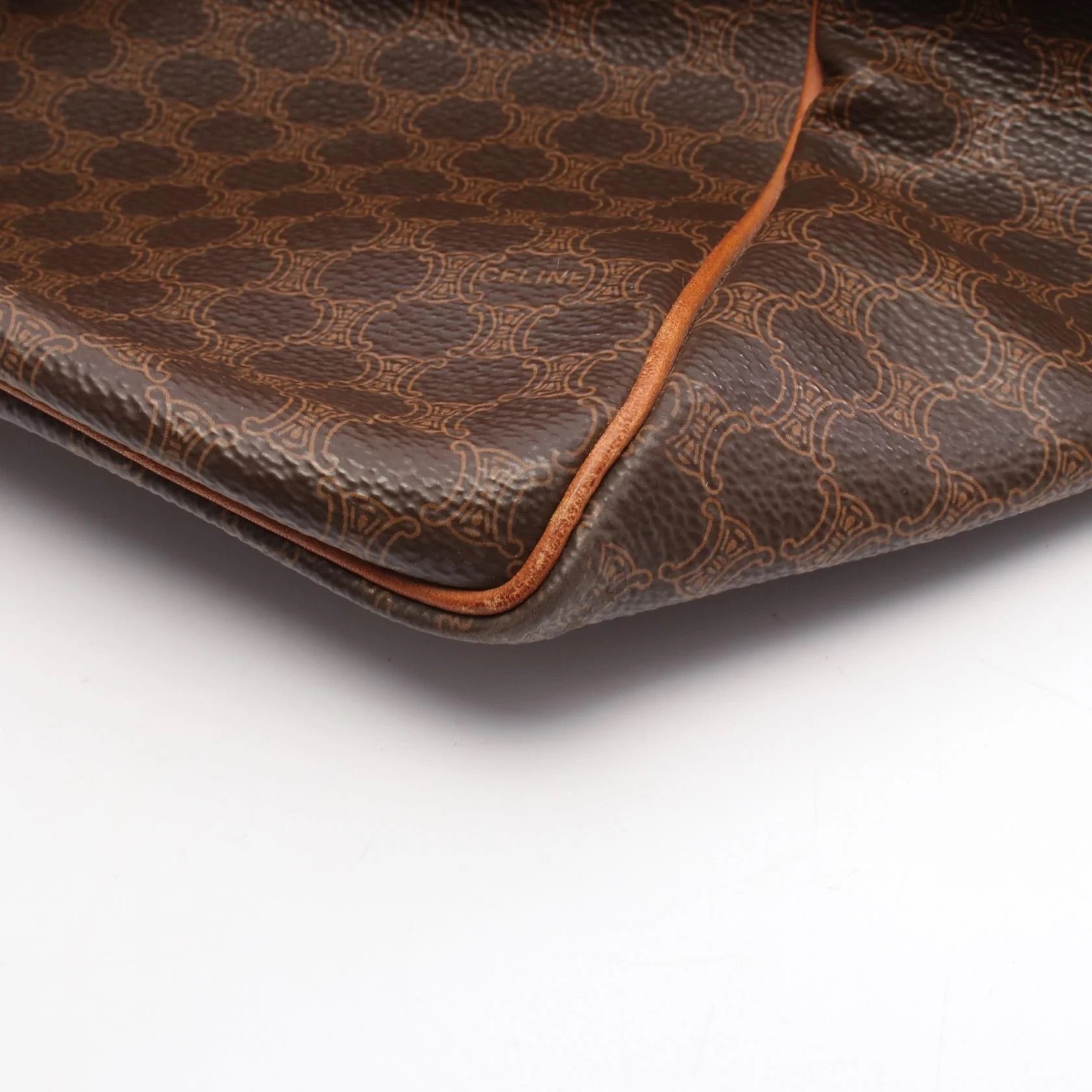 Celine Macadam Boston Bag | Dark Brown