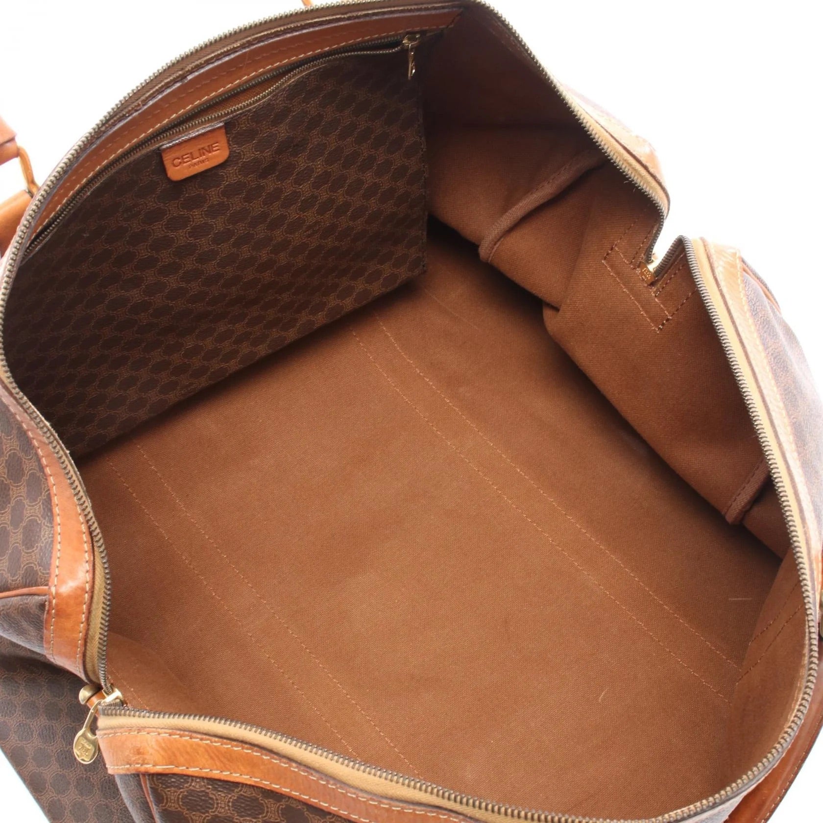 Celine Macadam Boston Bag | Dark Brown