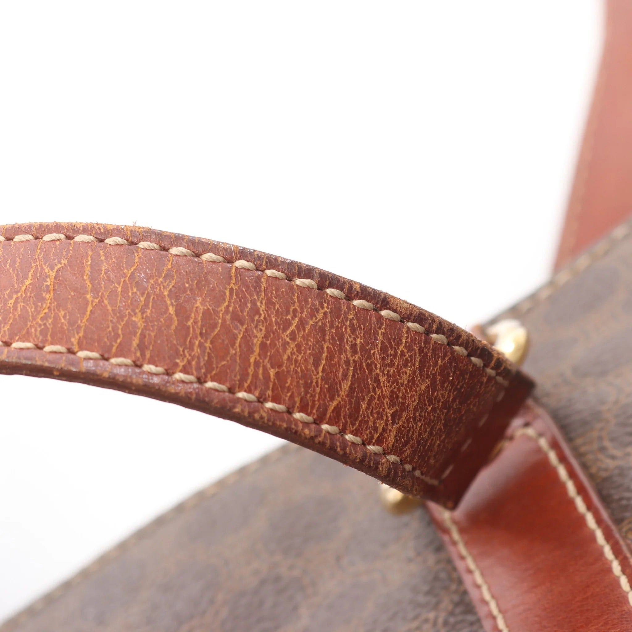 Celine Macadam Tote Bag | Dark Brown