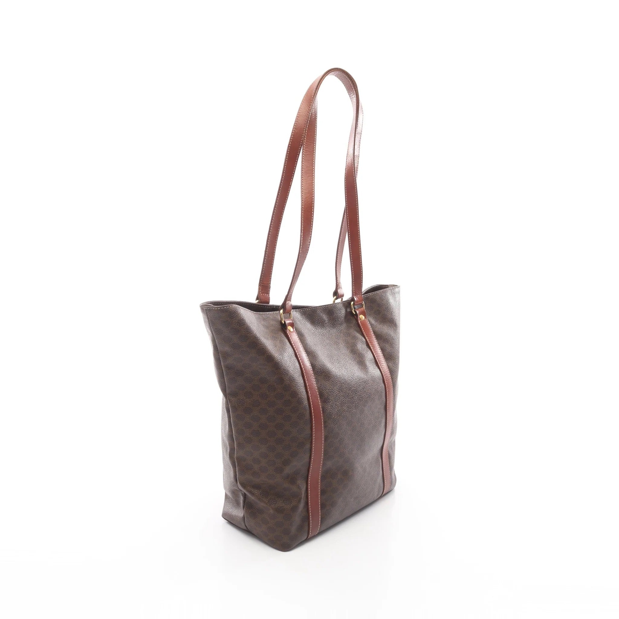 Celine Macadam Tote Bag | Dark Brown