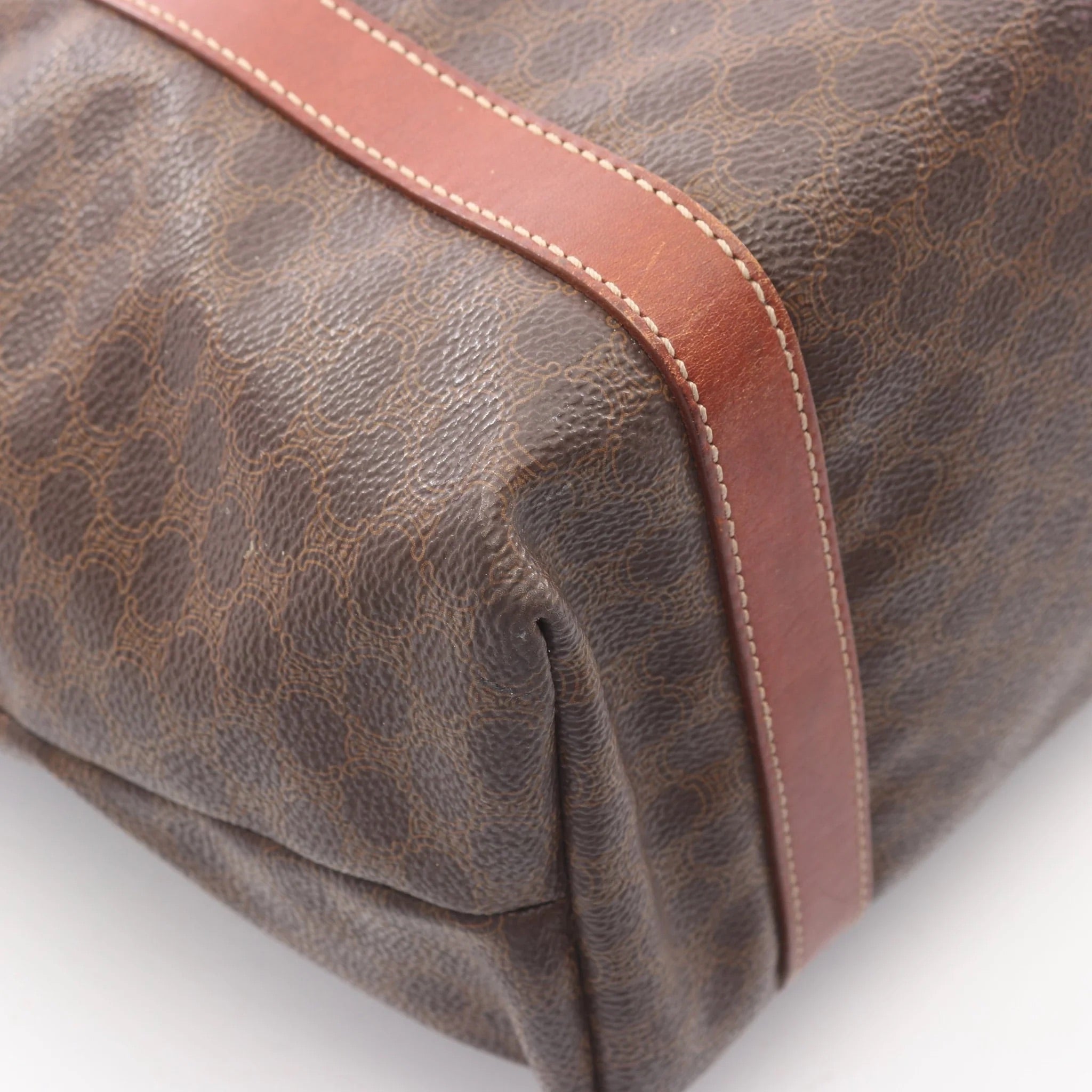Celine Macadam Tote Bag | Dark Brown
