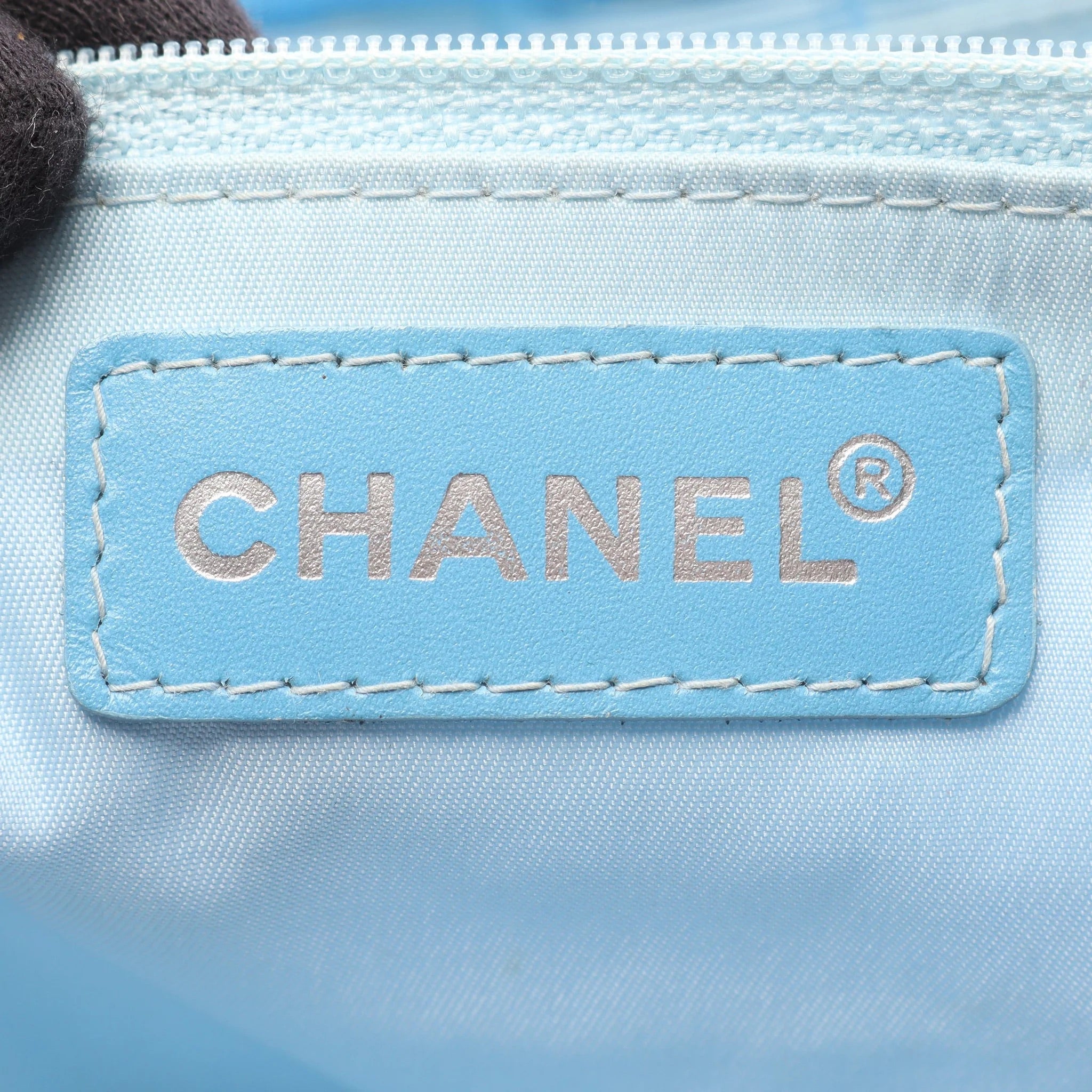 Chanel New Travel Line MM Handbag | Light blue