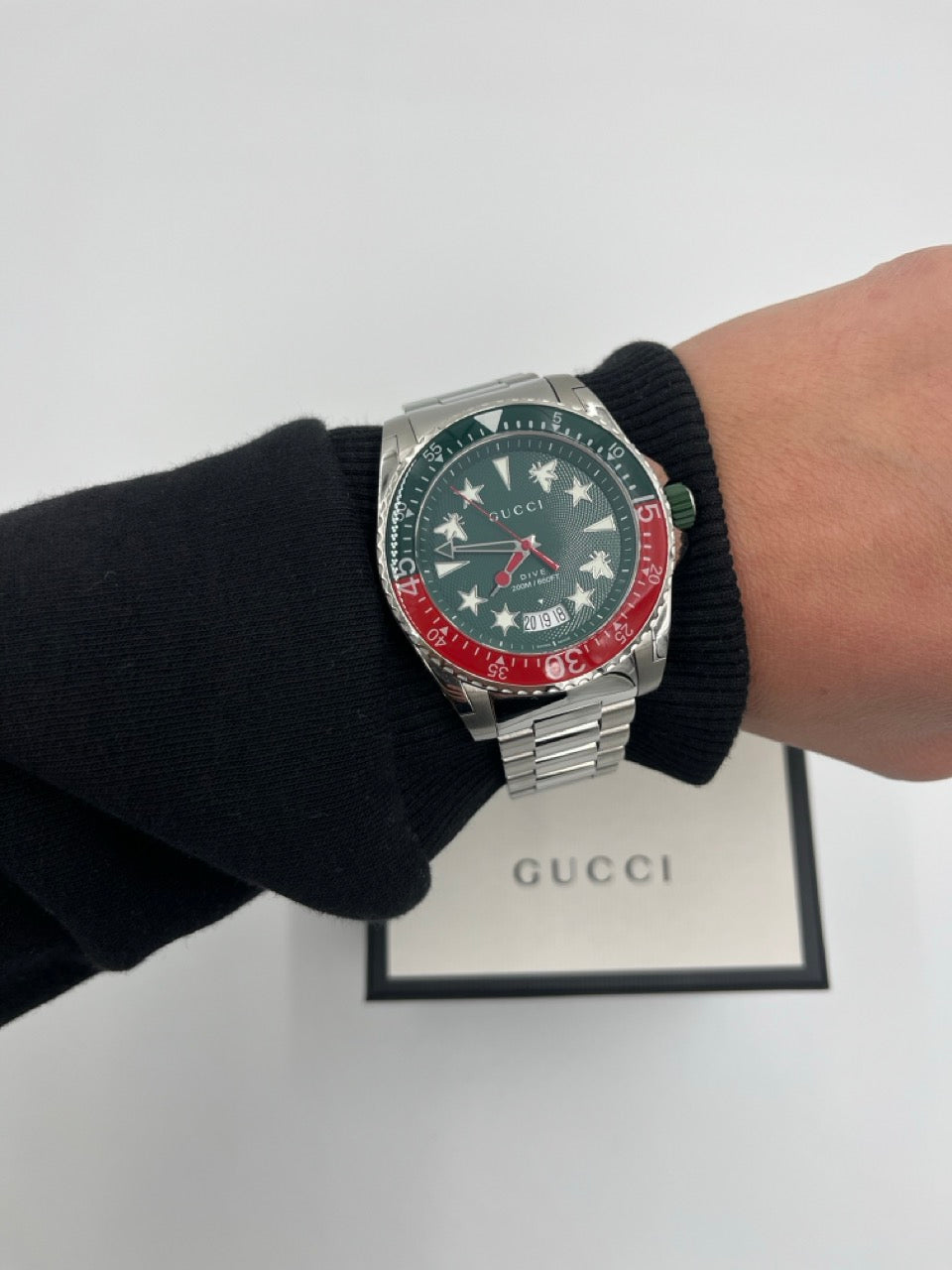 Gucci Dive watch - Green Red