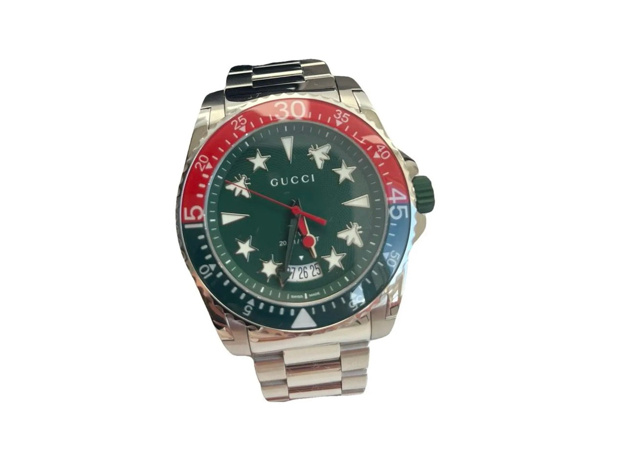 Gucci Dive watch - Green Red
