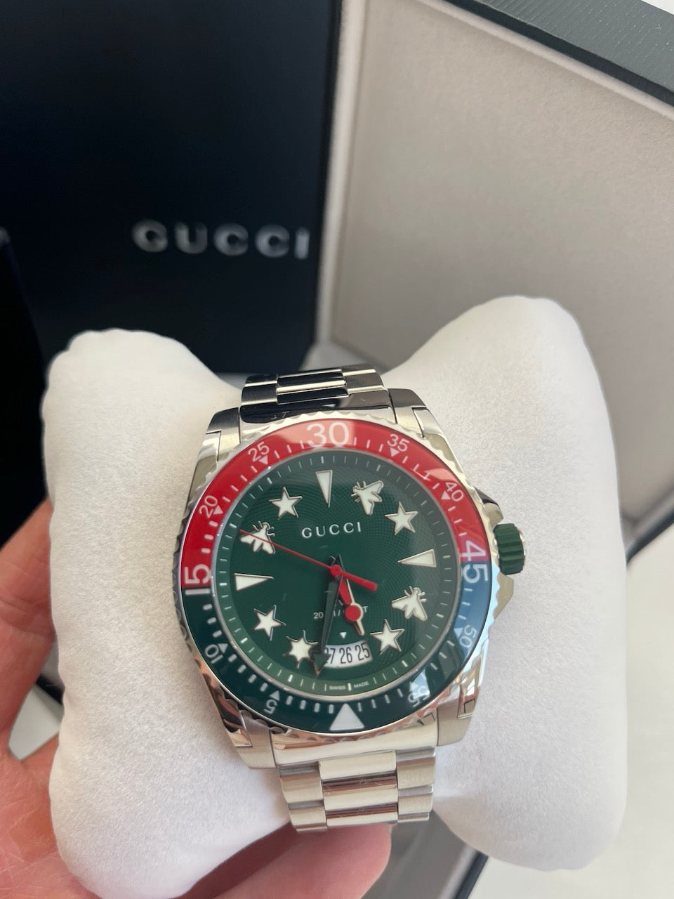Gucci Dive watch - Green Red