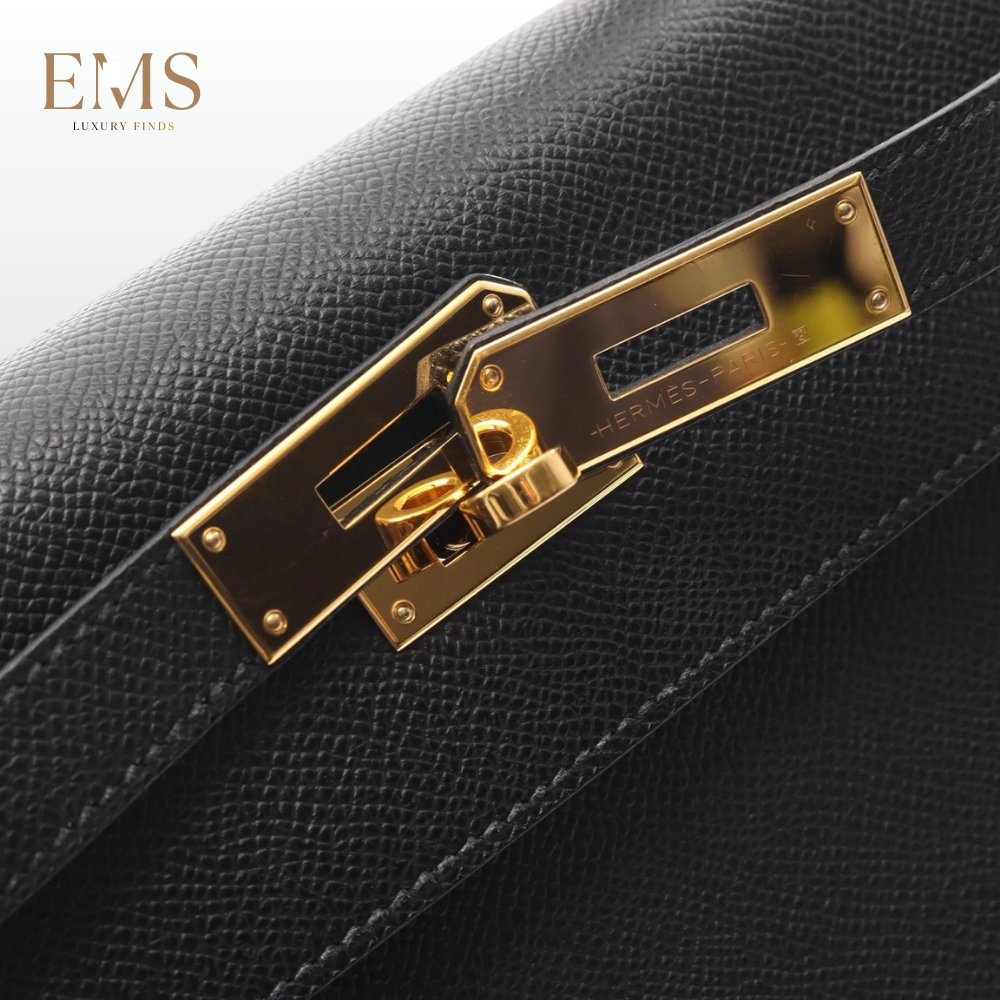 Hermès Kelly 28 - Noir (Epsom Sellier)