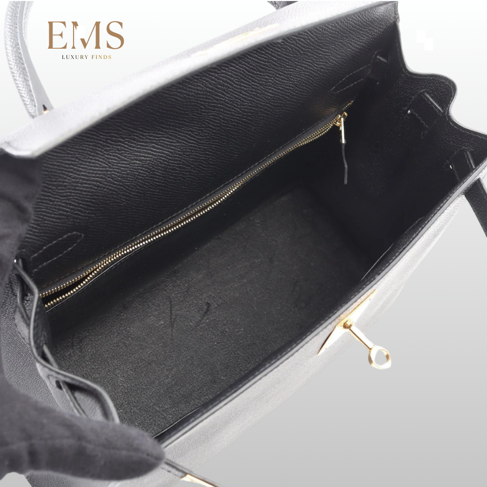 Hermès Kelly 28 - Noir (Epsom Sellier)