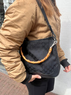 Gucci Bamboo GG Canvas | Black