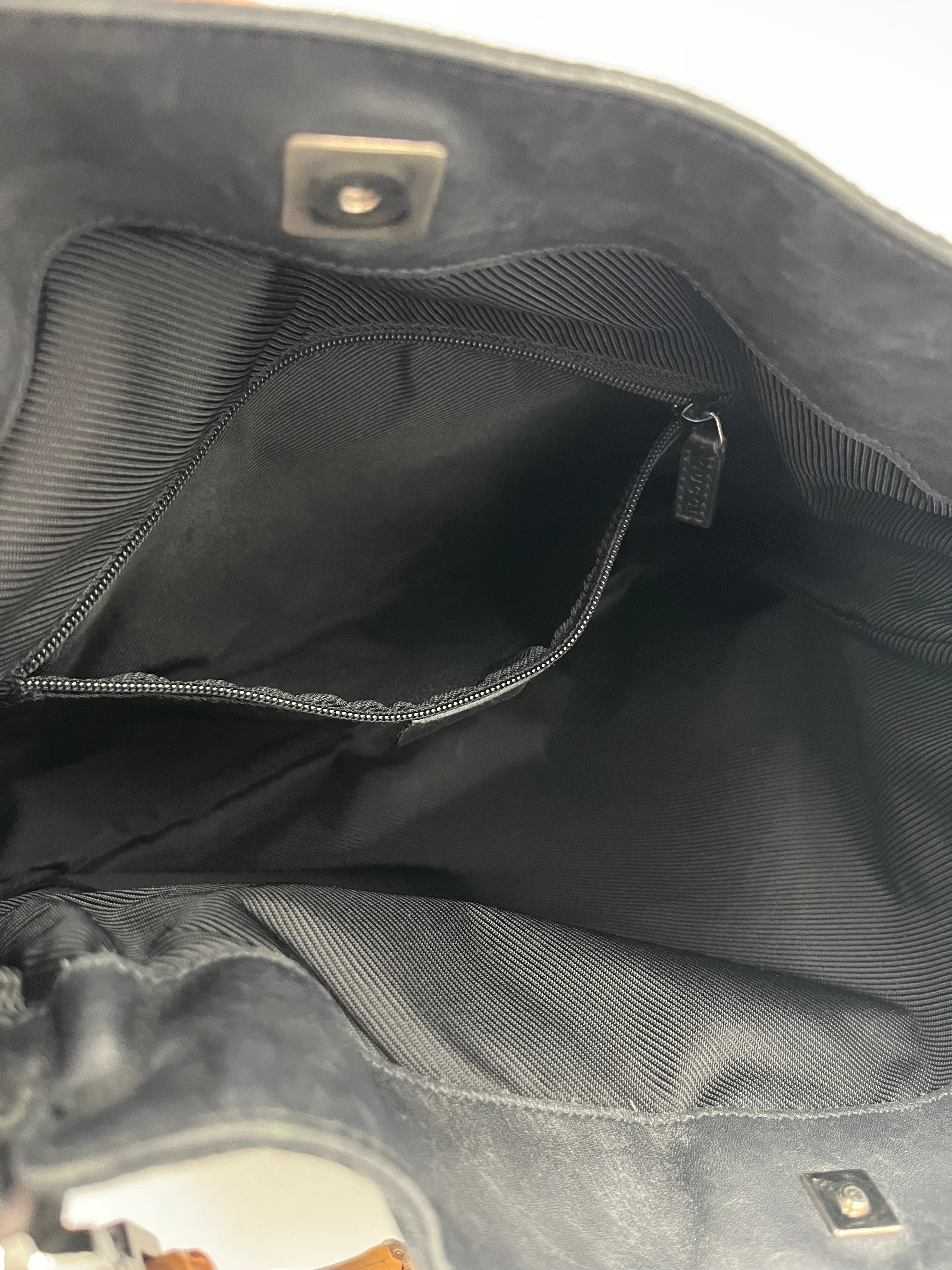 Gucci Bamboo GG Canvas | Black