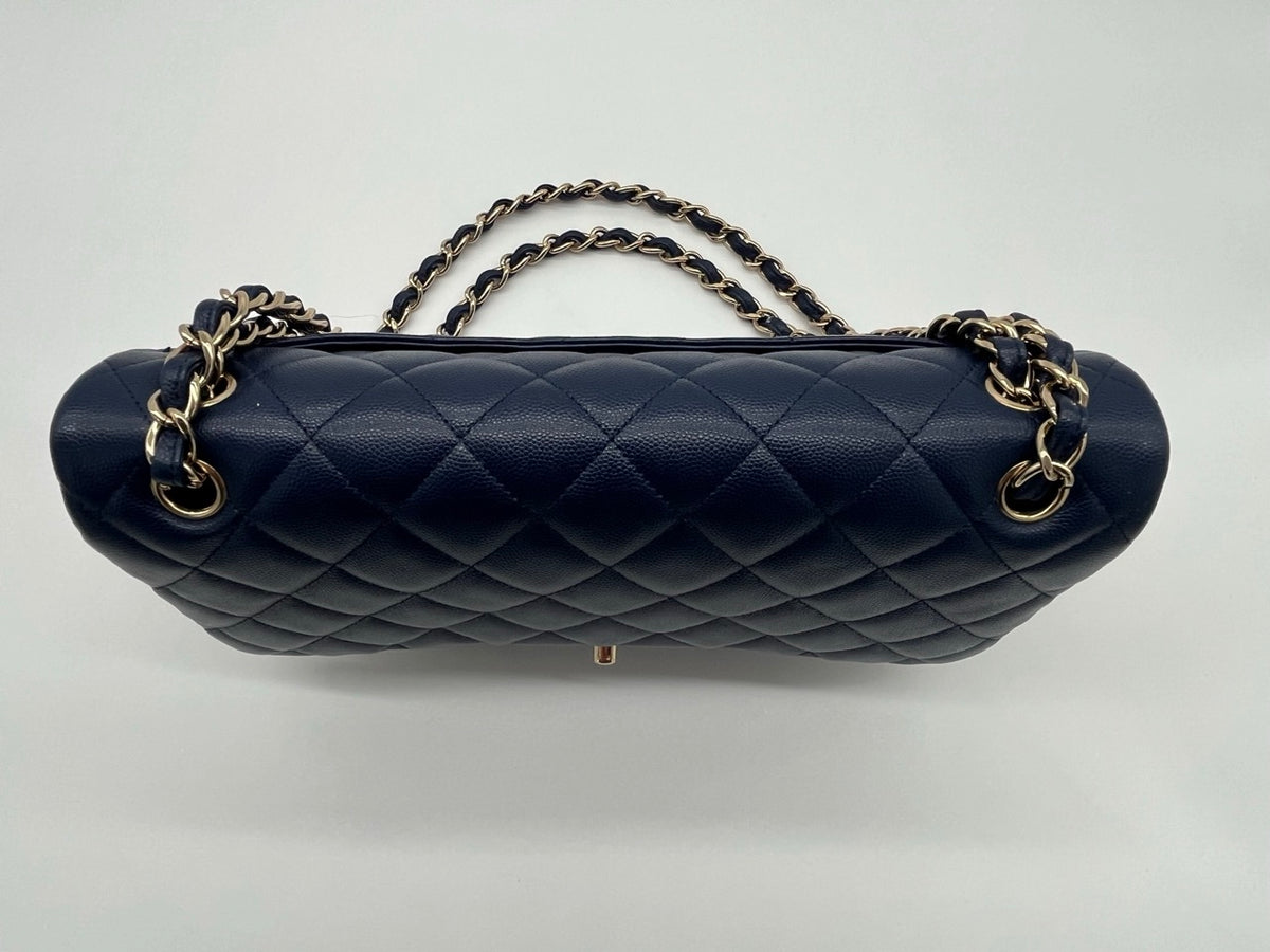 Chanel Classic Jumbo Double Flap | Navy Blue