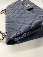 Chanel Classic Jumbo Double Flap | Navy Blue