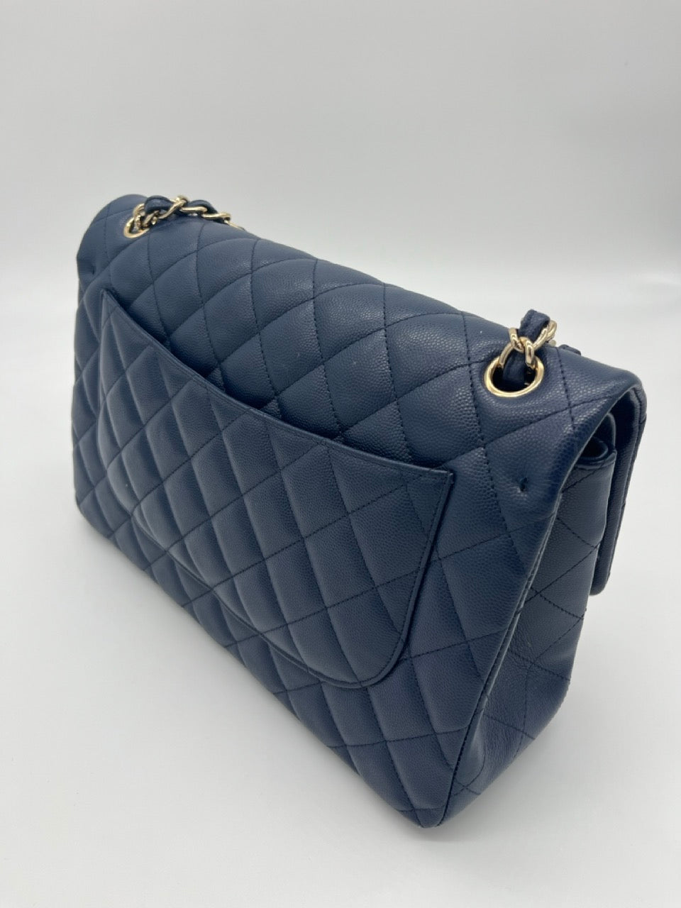 Chanel Classic Jumbo Double Flap | Navy Blue