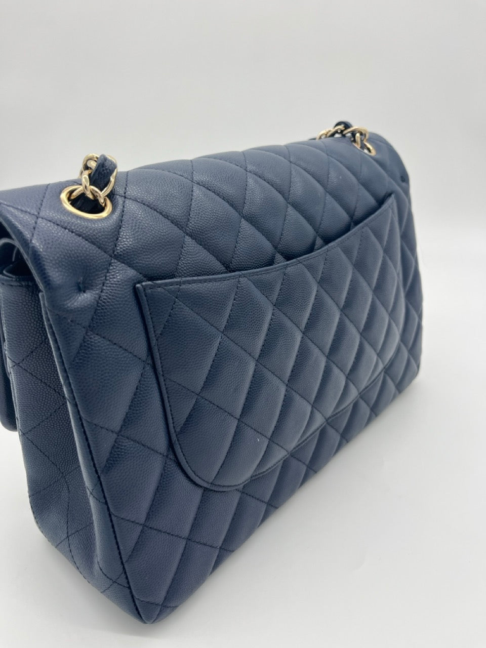 Chanel Classic Jumbo Double Flap | Navy Blue