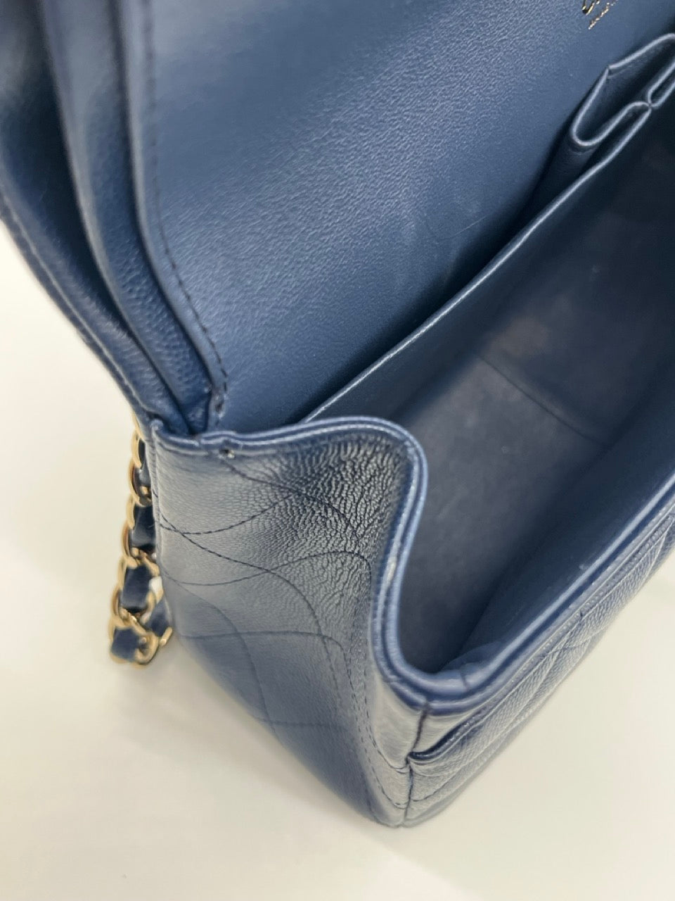 Chanel Classic Jumbo Double Flap | Navy Blue