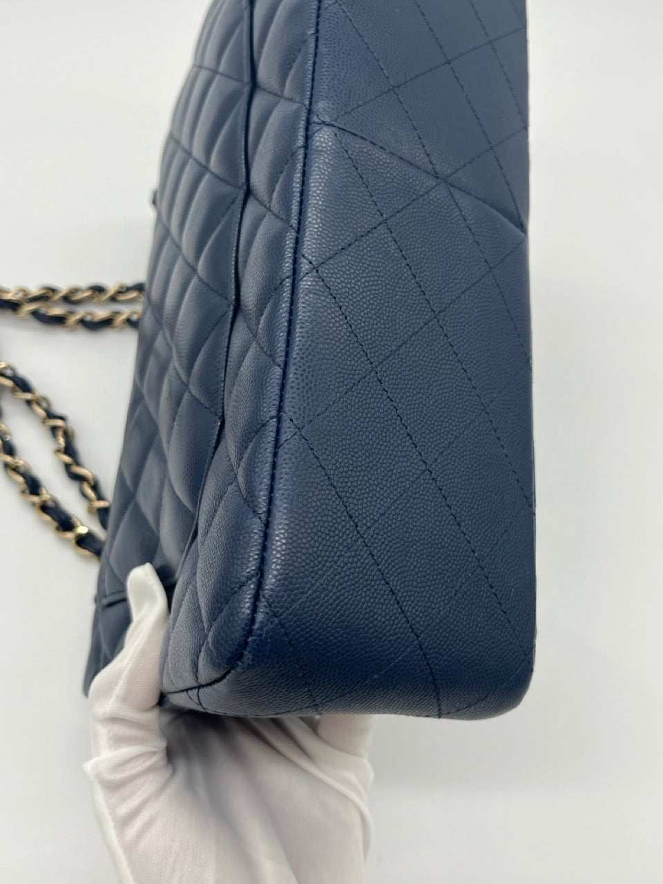 Chanel Classic Jumbo Double Flap | Navy Blue