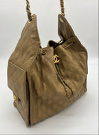 Chanel 25 Medium Hobo bag | Beige