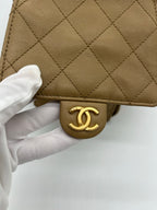 Chanel 25 Medium Hobo bag | Beige