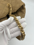 Chanel 25 Medium Hobo bag | Beige