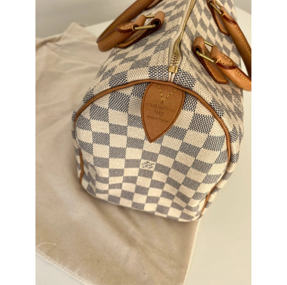 Louis Vuitton Speedy 30 Damier Azur