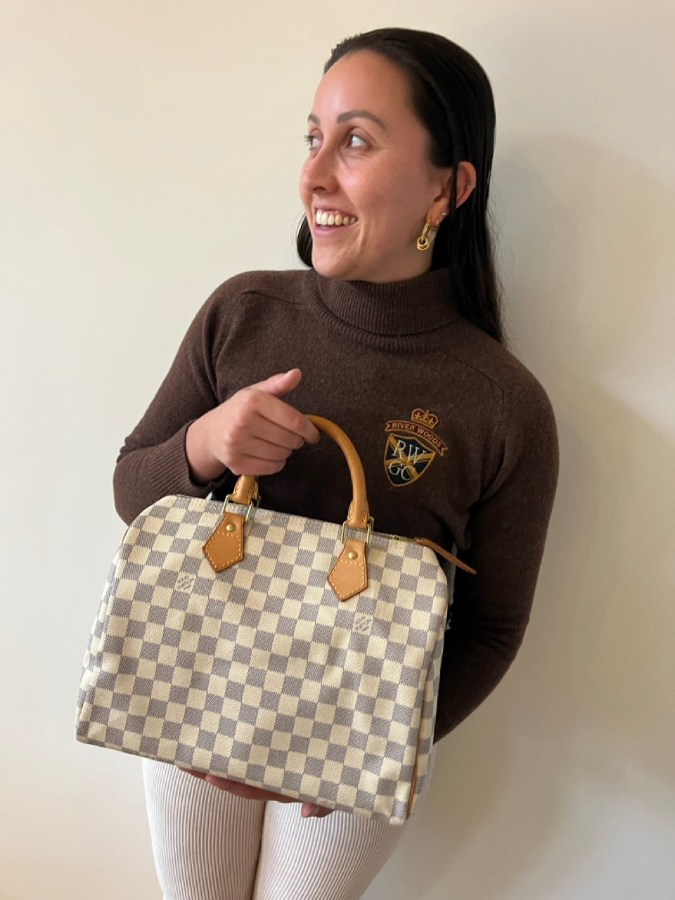 Louis Vuitton Speedy 30 Damier Azur