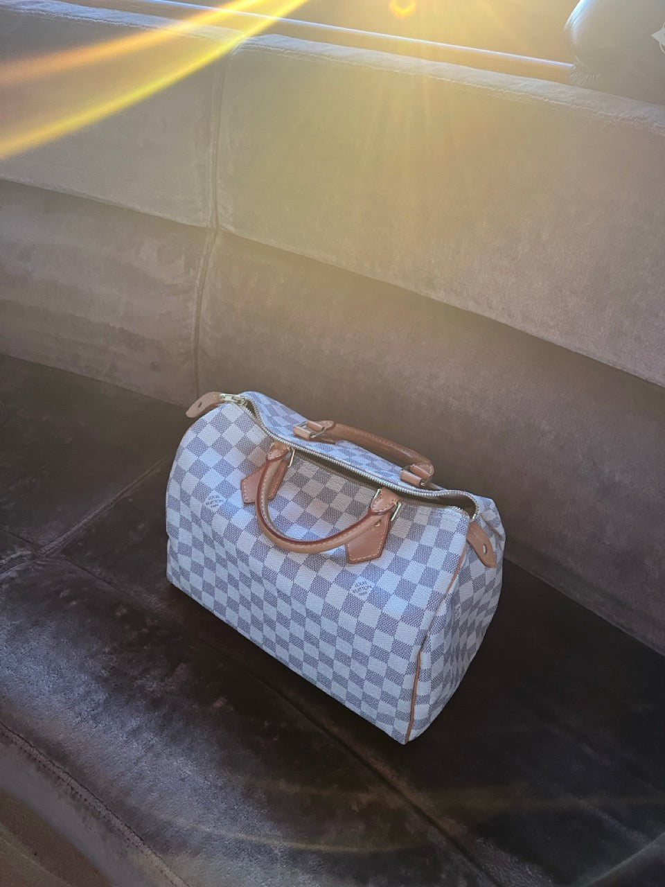 Louis Vuitton Speedy 30 Damier Azur