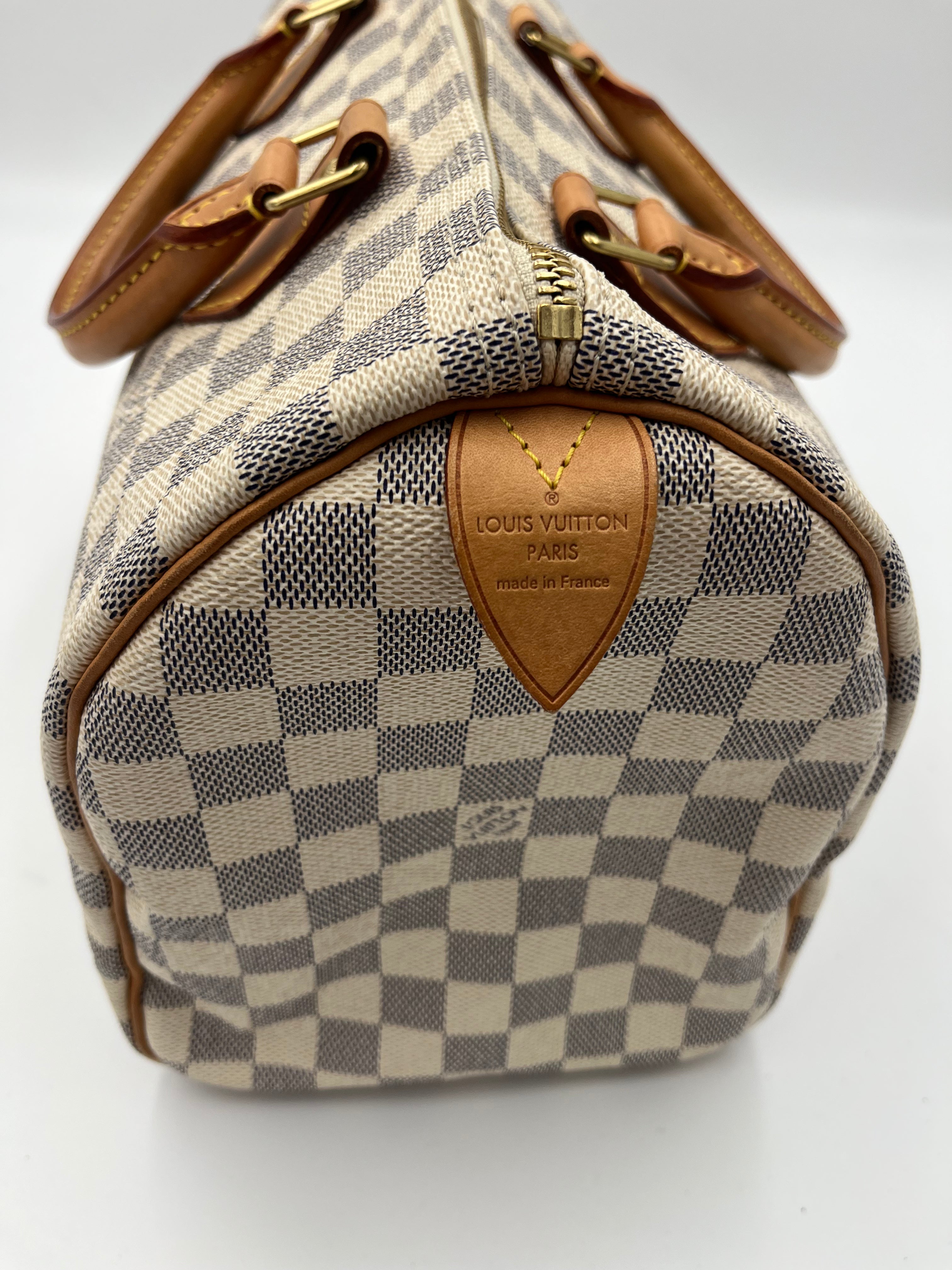 Louis Vuitton Speedy 30 Damier Azur