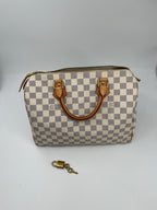 Louis Vuitton Speedy 30 Damier Azur