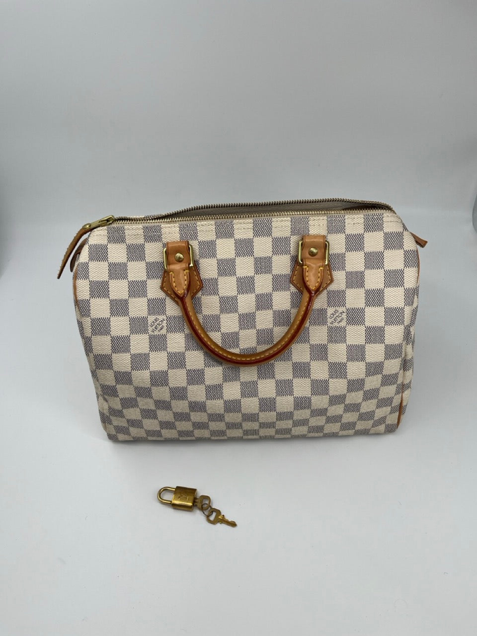 Louis Vuitton Speedy 30 Damier Azur