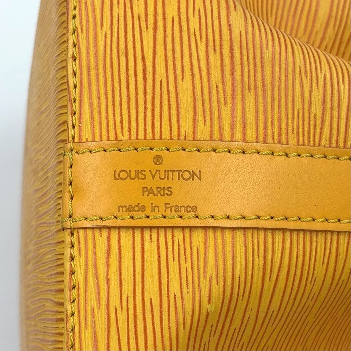 Louis Vuitton Peti Noe Epi Leather | Yellow
