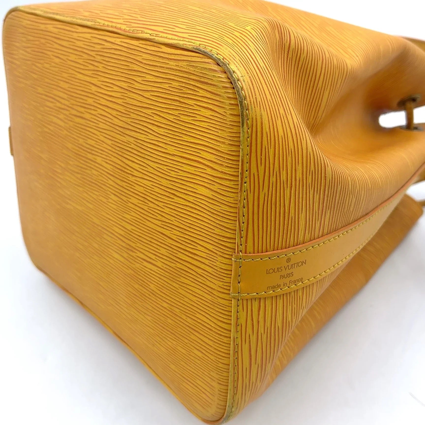 Louis Vuitton Peti Noe Epi Leather | Yellow