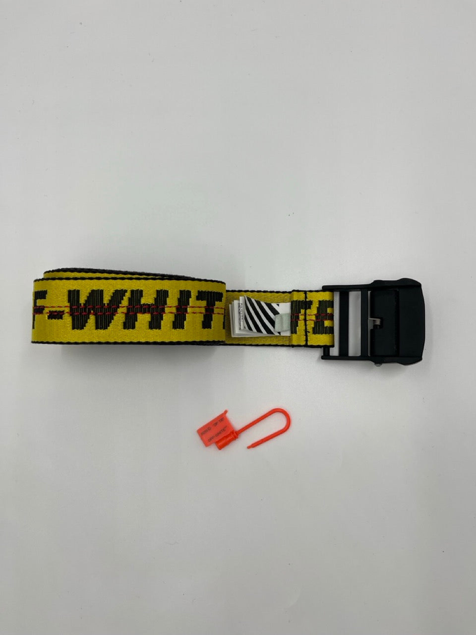 Off-White Industrial Belt OS - Yellow